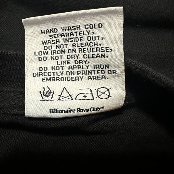 Billionaire Boys Club Arch Logo Men's Black T-Shirt Size Large - Picture 4 of 6